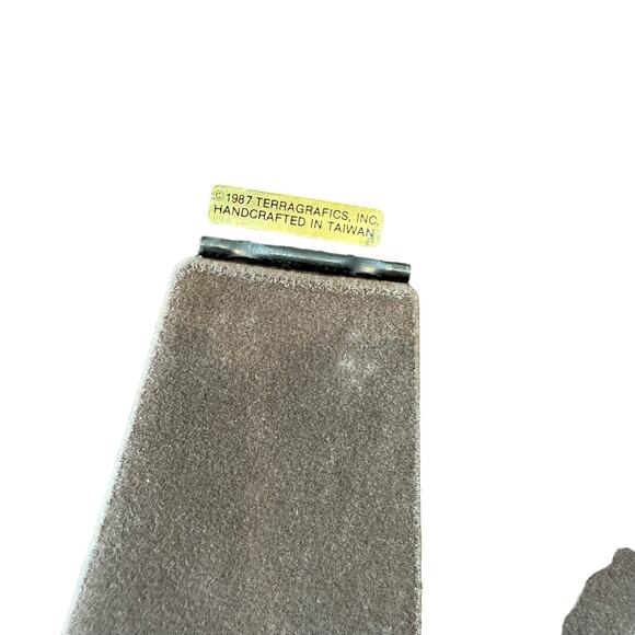 Vintage 1987 Terragrafics Oval Photo Frame 5x7 Photo - Picture 7 of 9